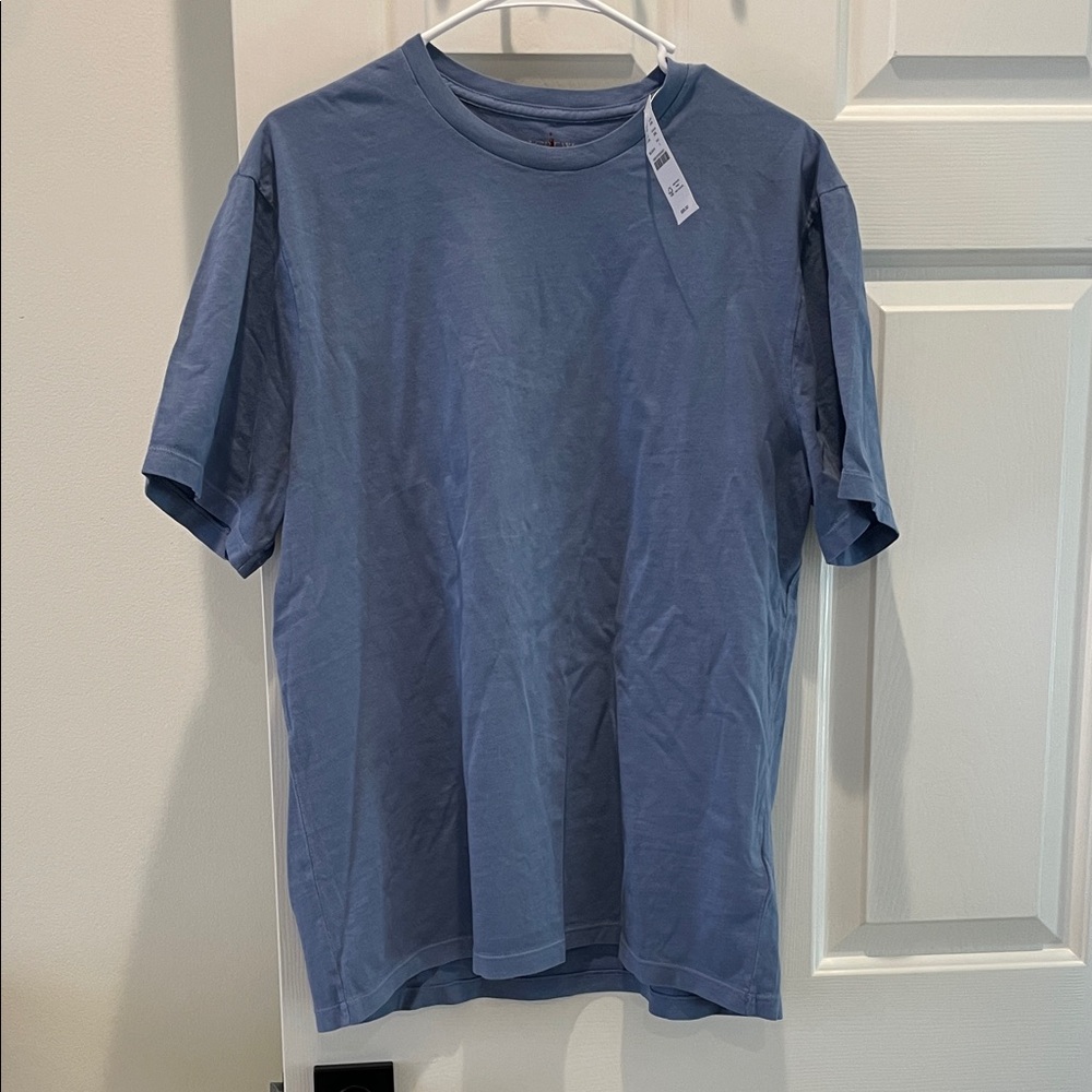J. Crew Men's Blue Short Sleeve Tee